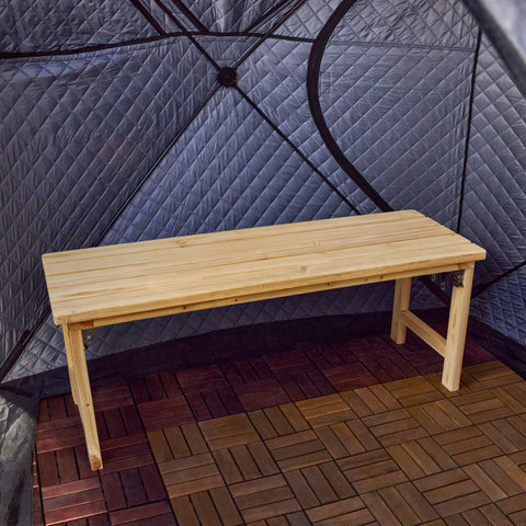 Cedar Sauna Bench