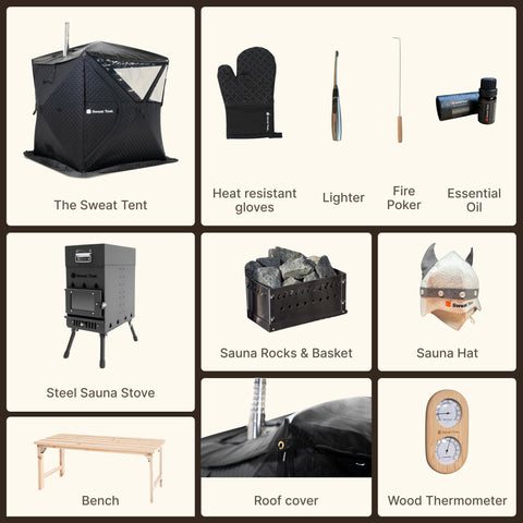 Sweat Tent Portable Outdoor Sauna