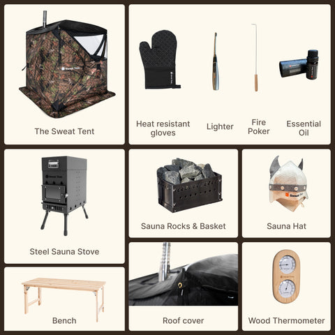 Sweat Tent Portable Outdoor Sauna