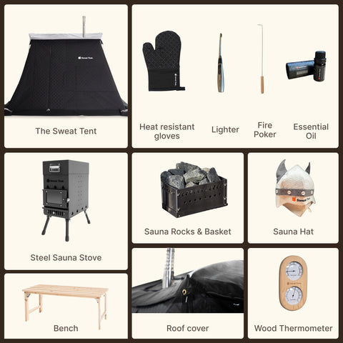 Sweat Tent Portable Outdoor Sauna
