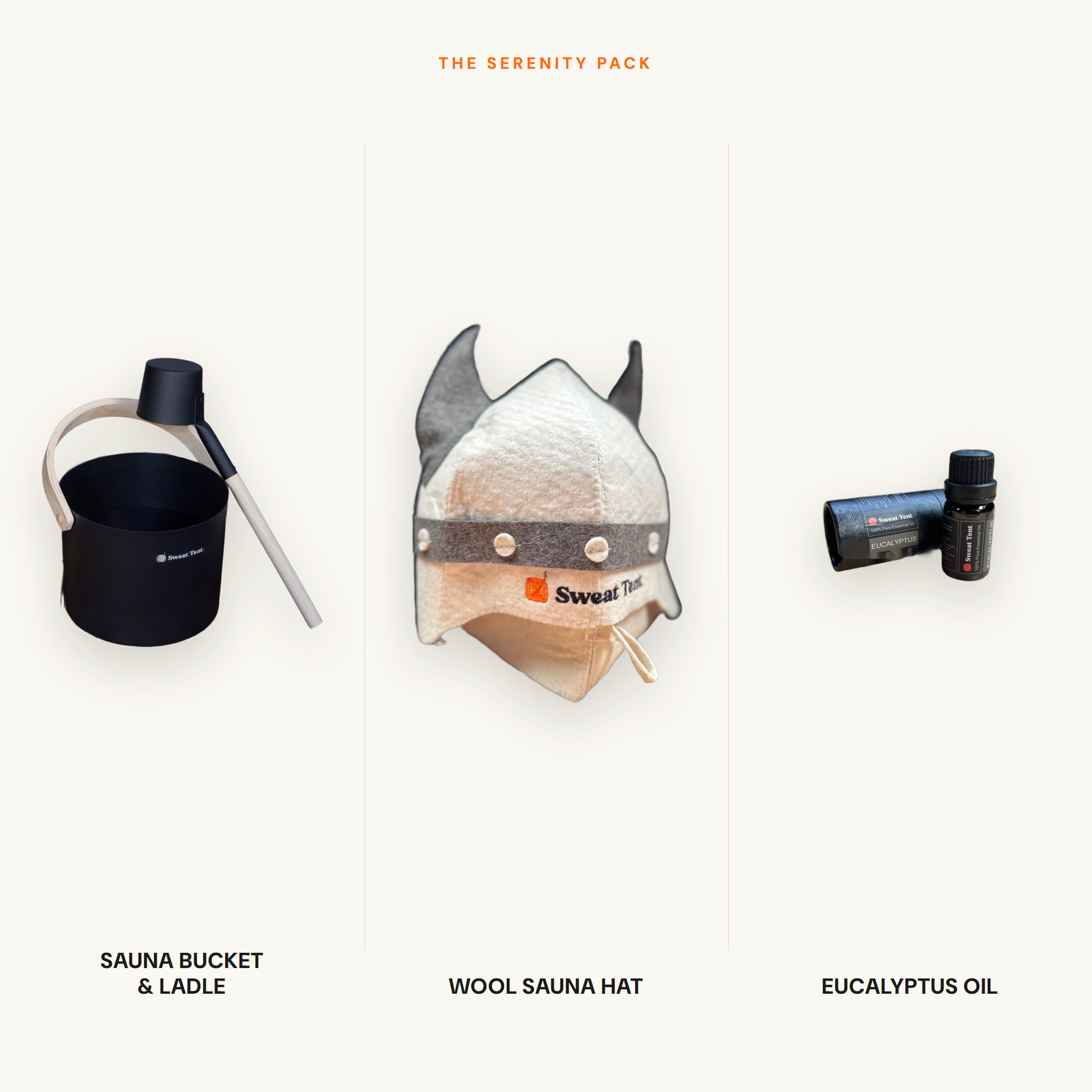 Sweat Tent Serenity Pack — group hero