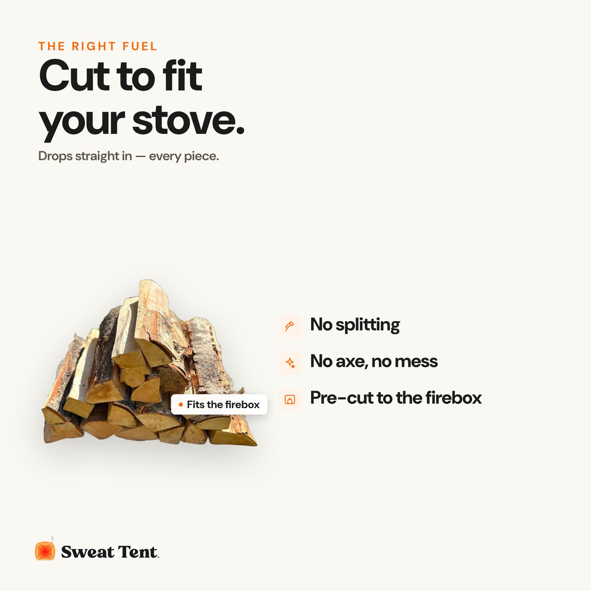 White Birch Firewood (1 Box) — cut to fit