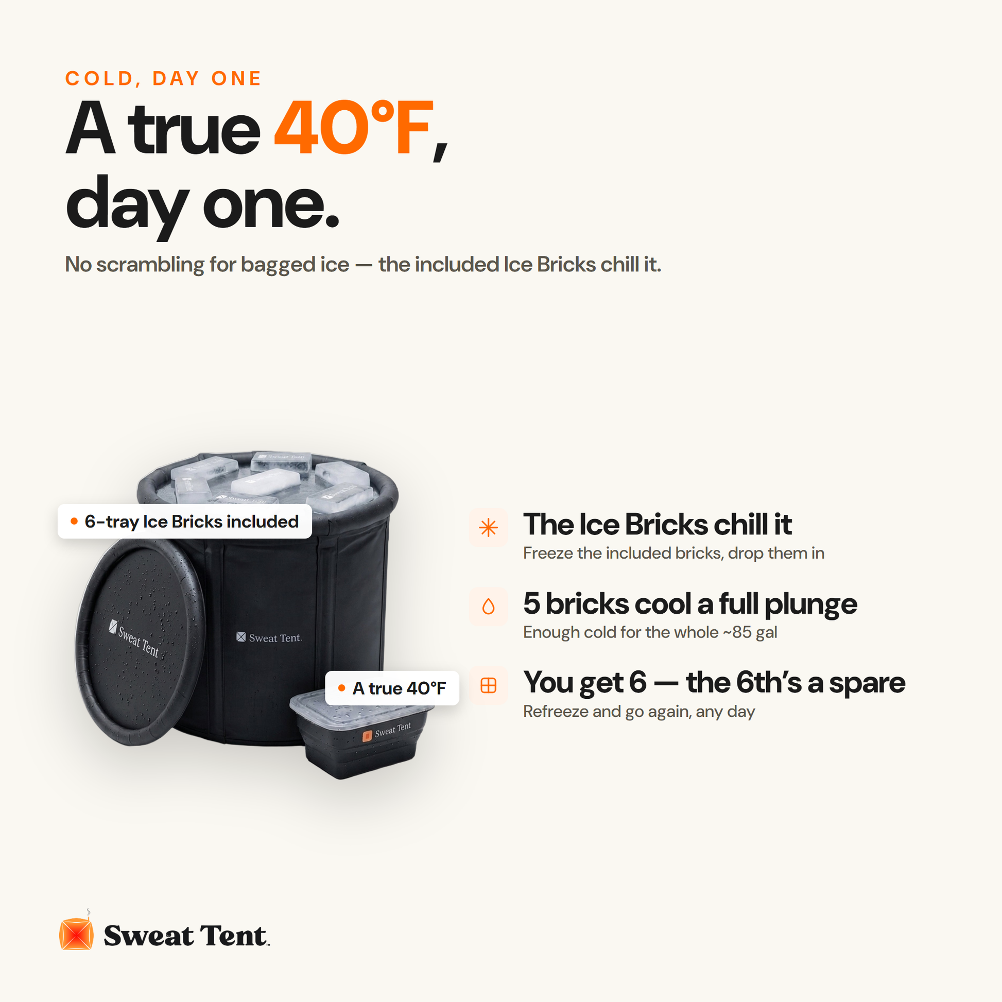 Sweat Tent Plunge Kit — true 40