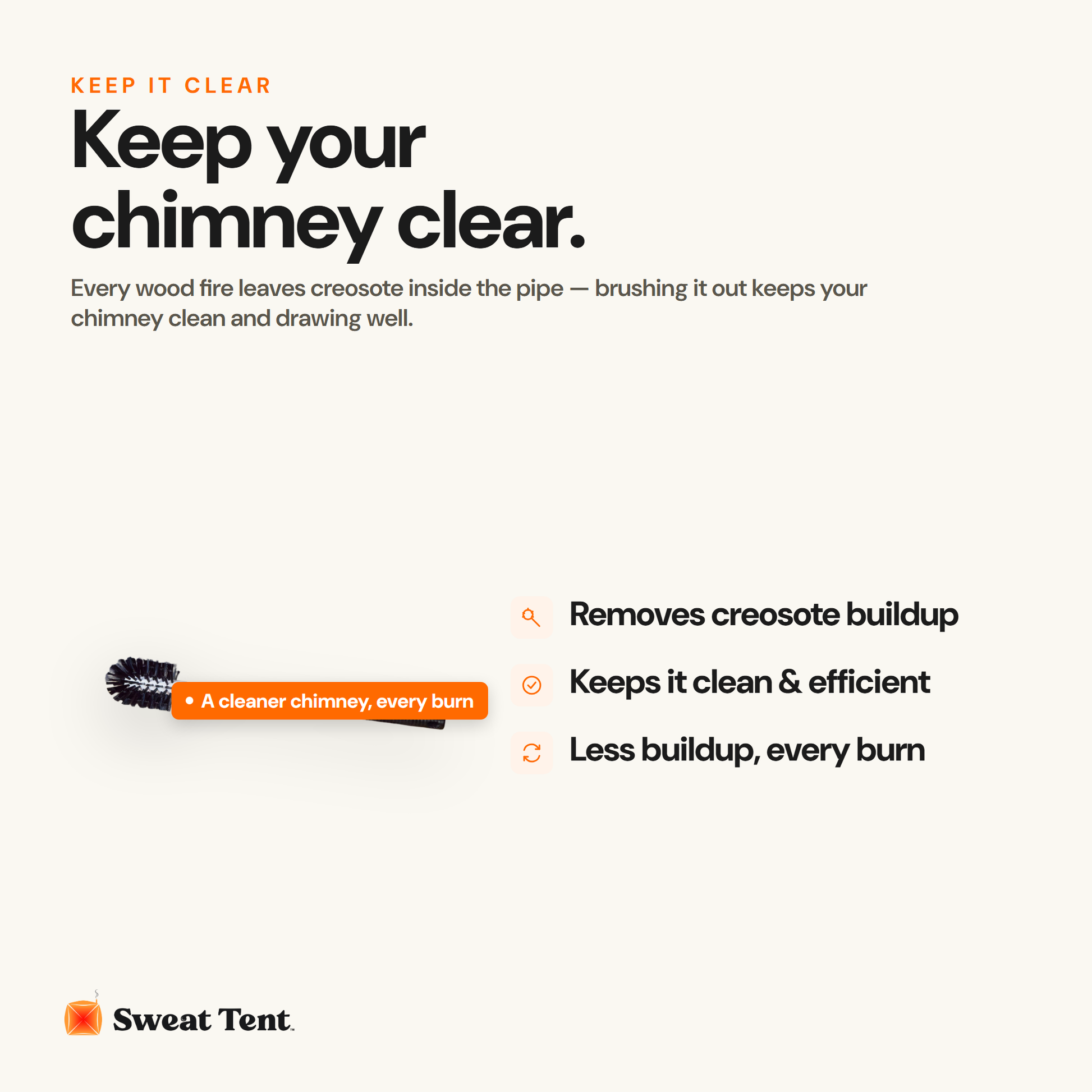 Chimney Cleaning Brush — why