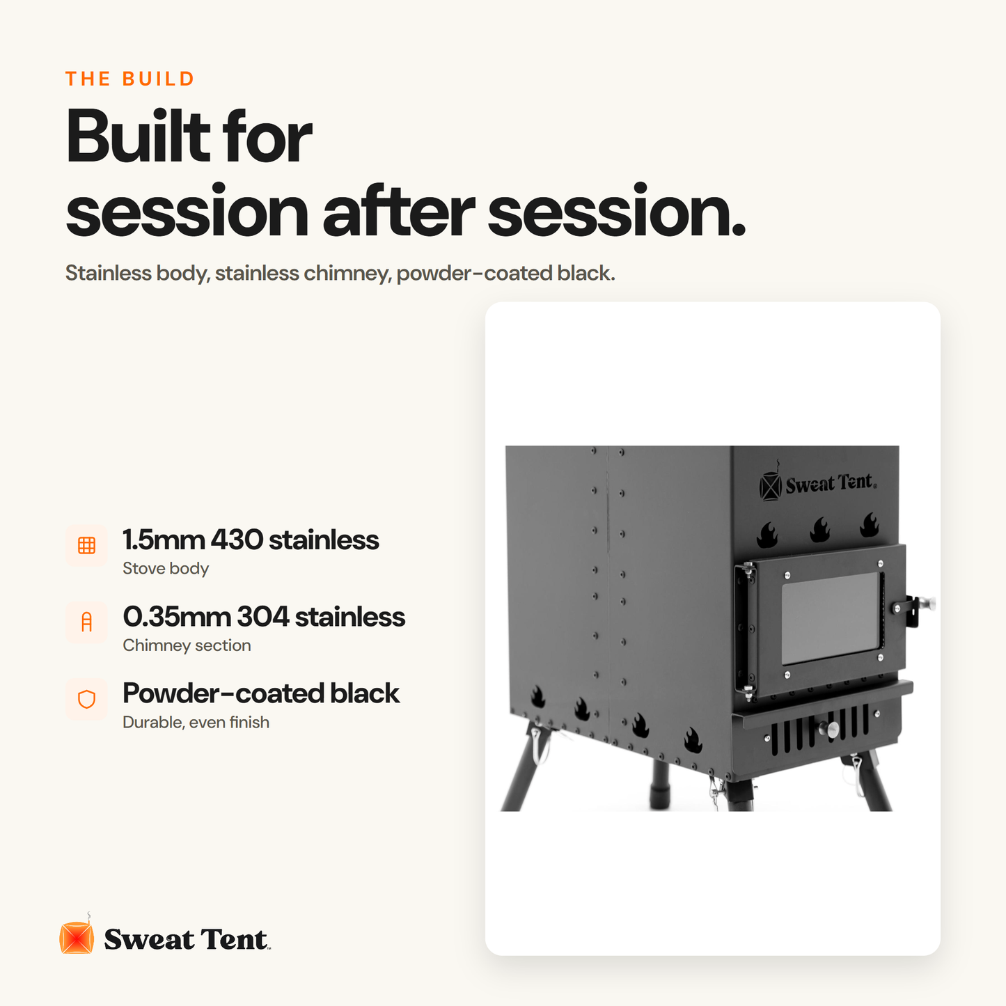Sweat Tent Stove — build materials macro