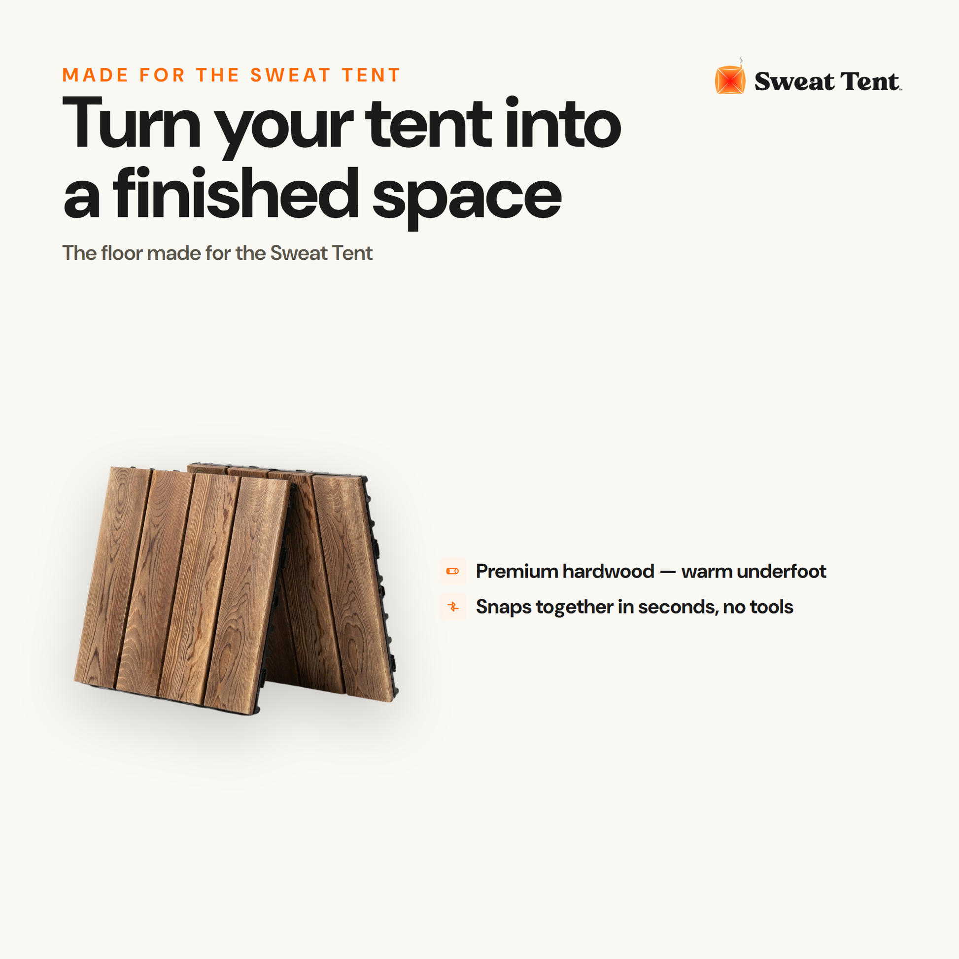 Premium Hardwood Flooring — close
