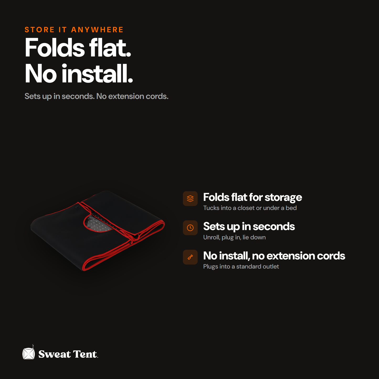 SunPOD Series — folds flat