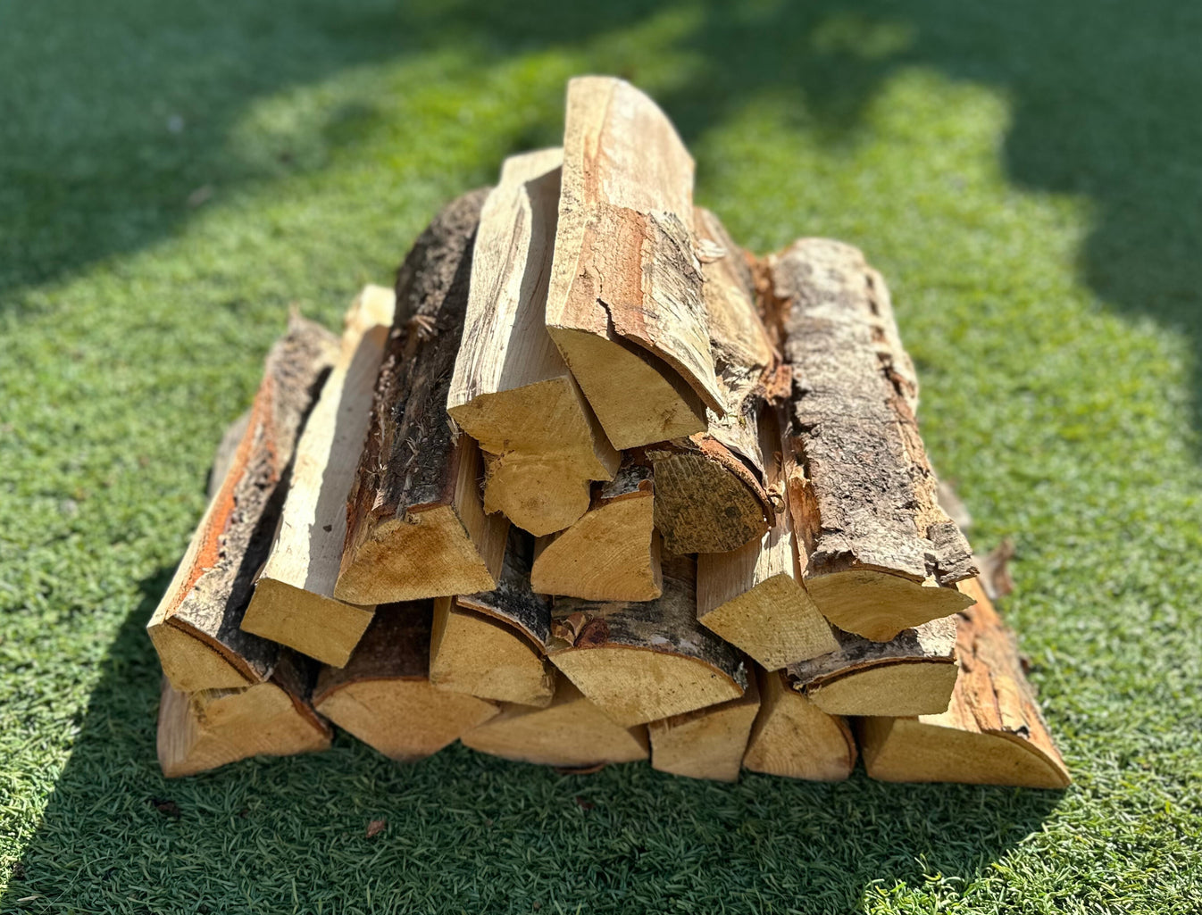 European Split White Birch Firewood (1 Box) SweatTent