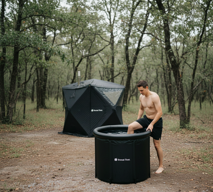 Sweat Tent Plunge