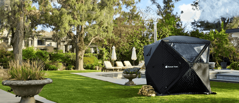 OUTDOOR BACKYARD SAUNA