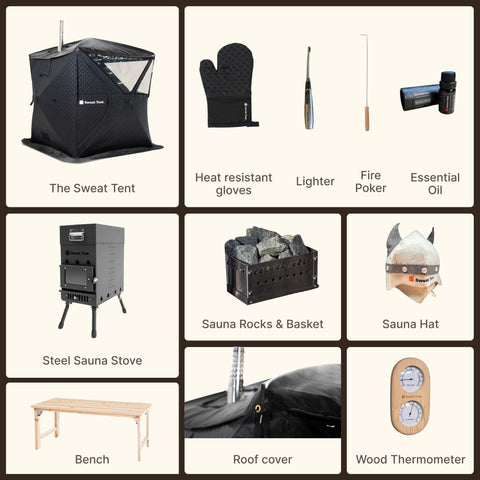 Sweat Tent Portable Outdoor Sauna