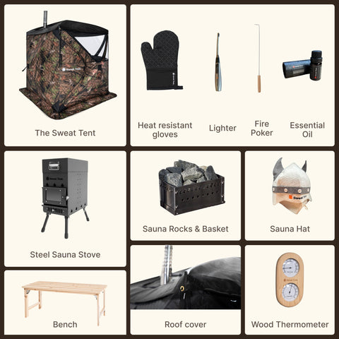Sweat Tent Portable Outdoor Sauna