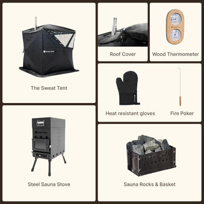 sweat tent outdoor sauna Sweat Tent Portable Outdoor Sauna