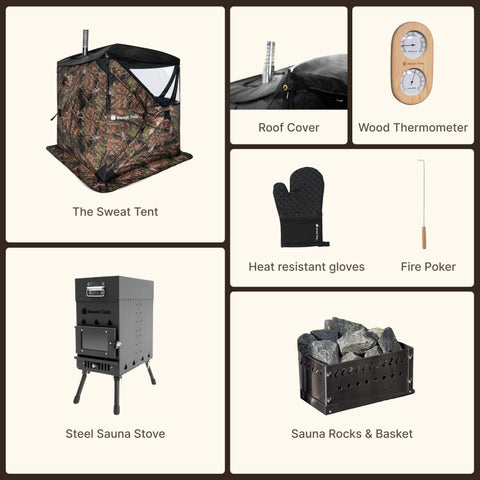 Sweat Tent Portable Outdoor Sauna
