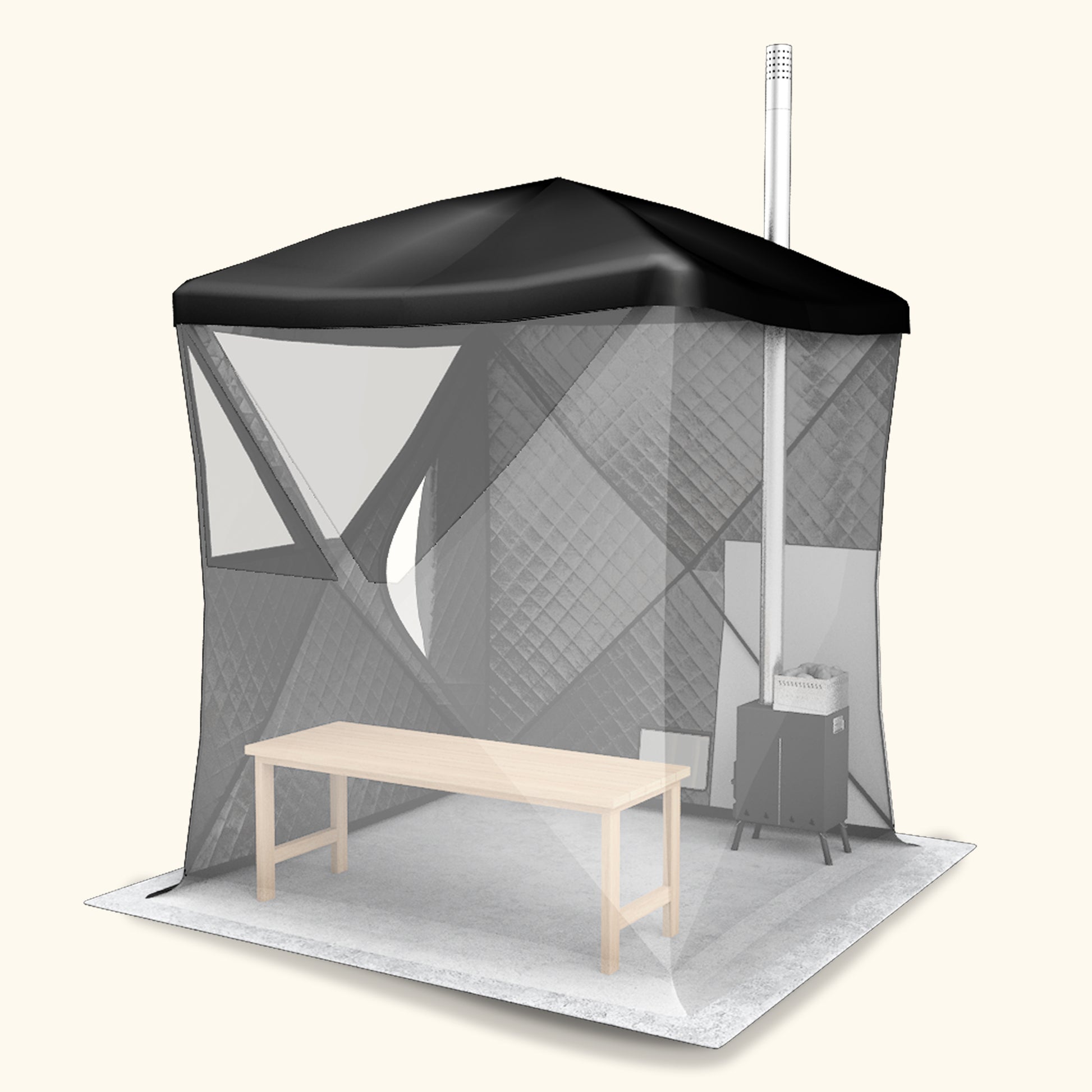 sweat tent outdoor sauna Sweat Tent Portable Outdoor Sauna