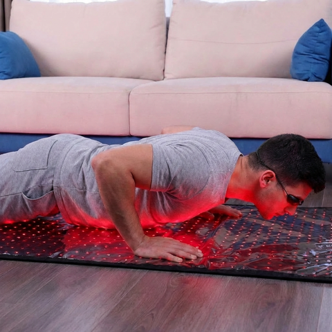 I went with the MAT18 because I'm 5'10" and wanted full coverage. It's perfect, covers me head to toe. My wife uses the same mat and she's 5'4", works great for her too. Rolls up and fits in our closet easily.