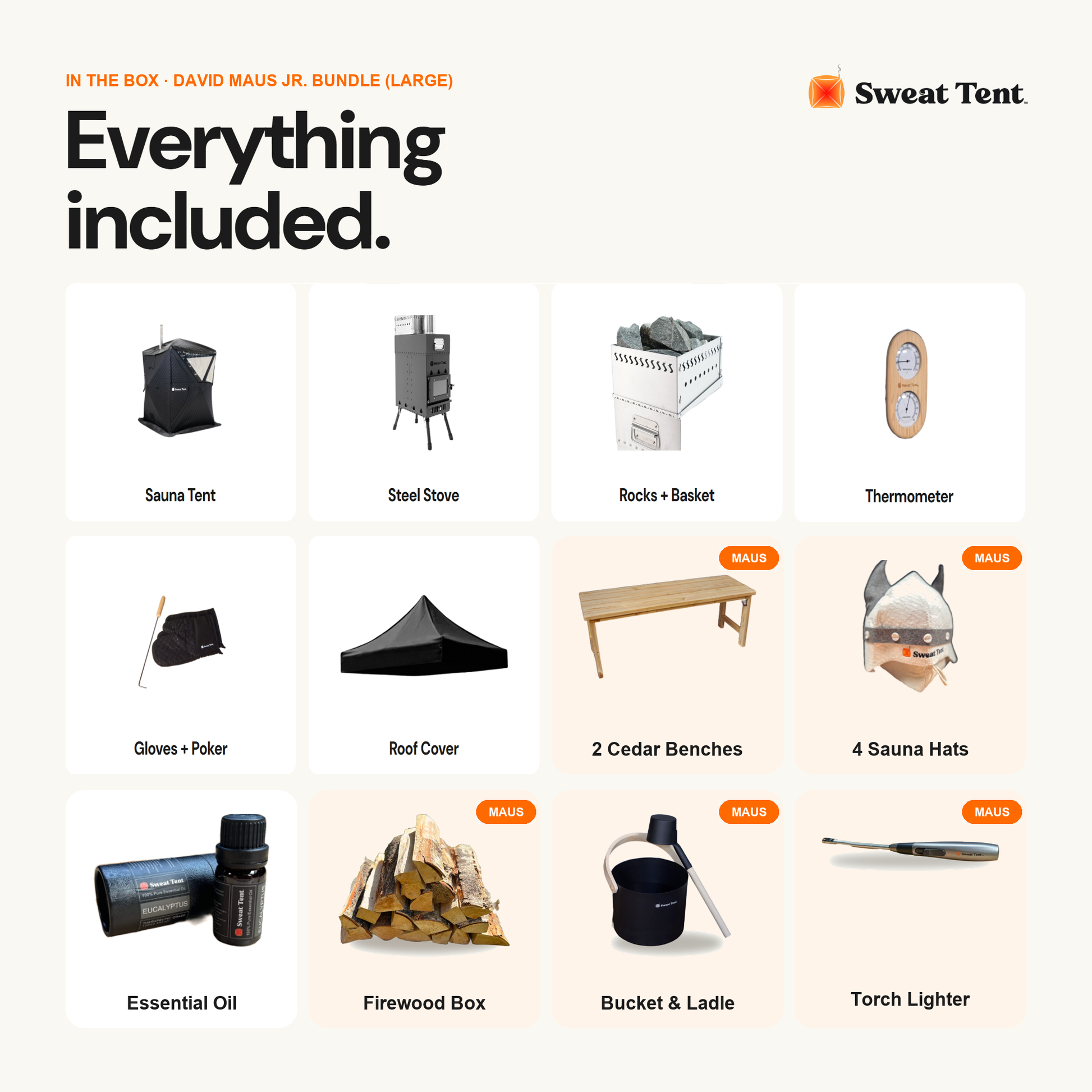 Everything included in the David Maus Jr. Premium Bundle (L)