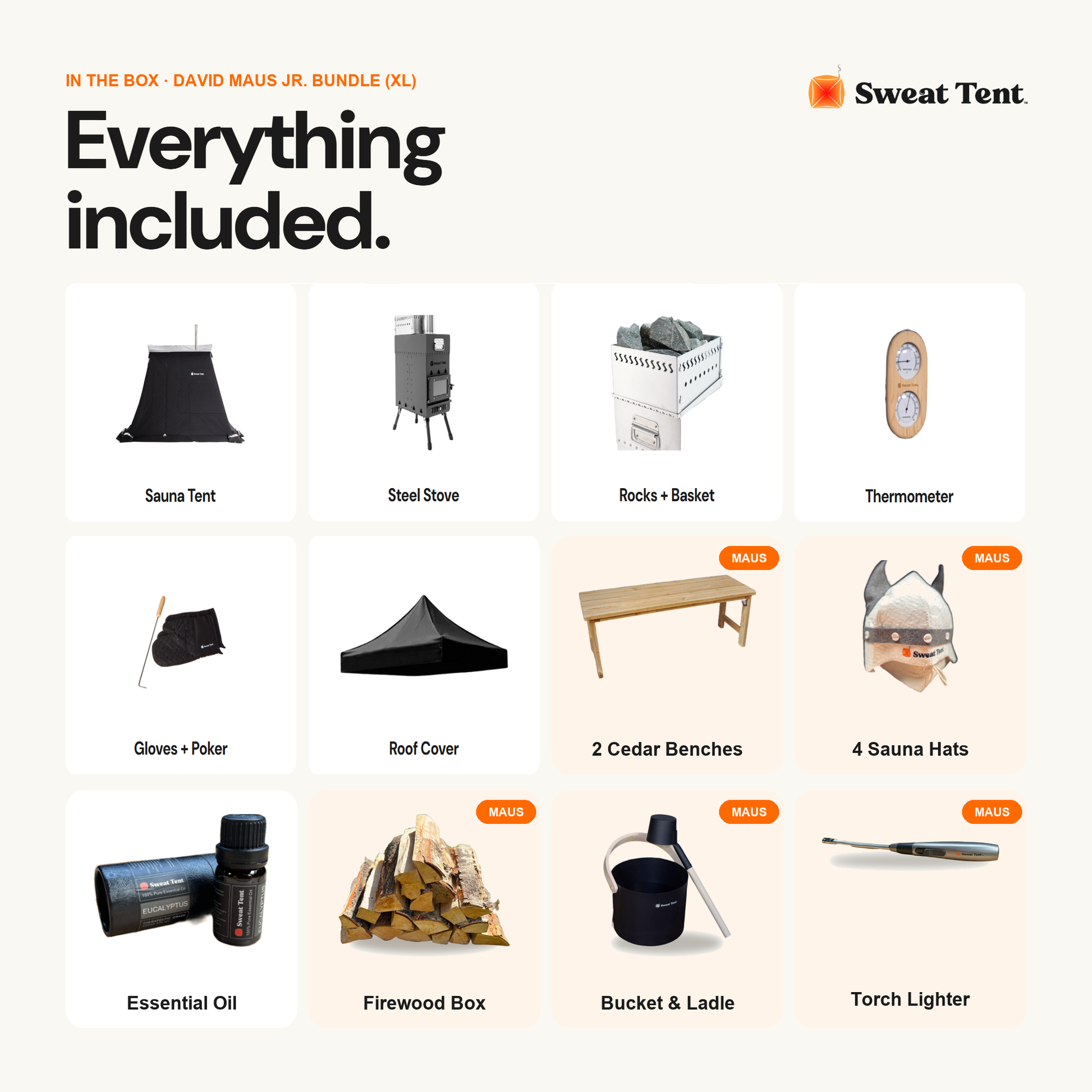 Everything included in the David Maus Jr. Premium Bundle (XL)