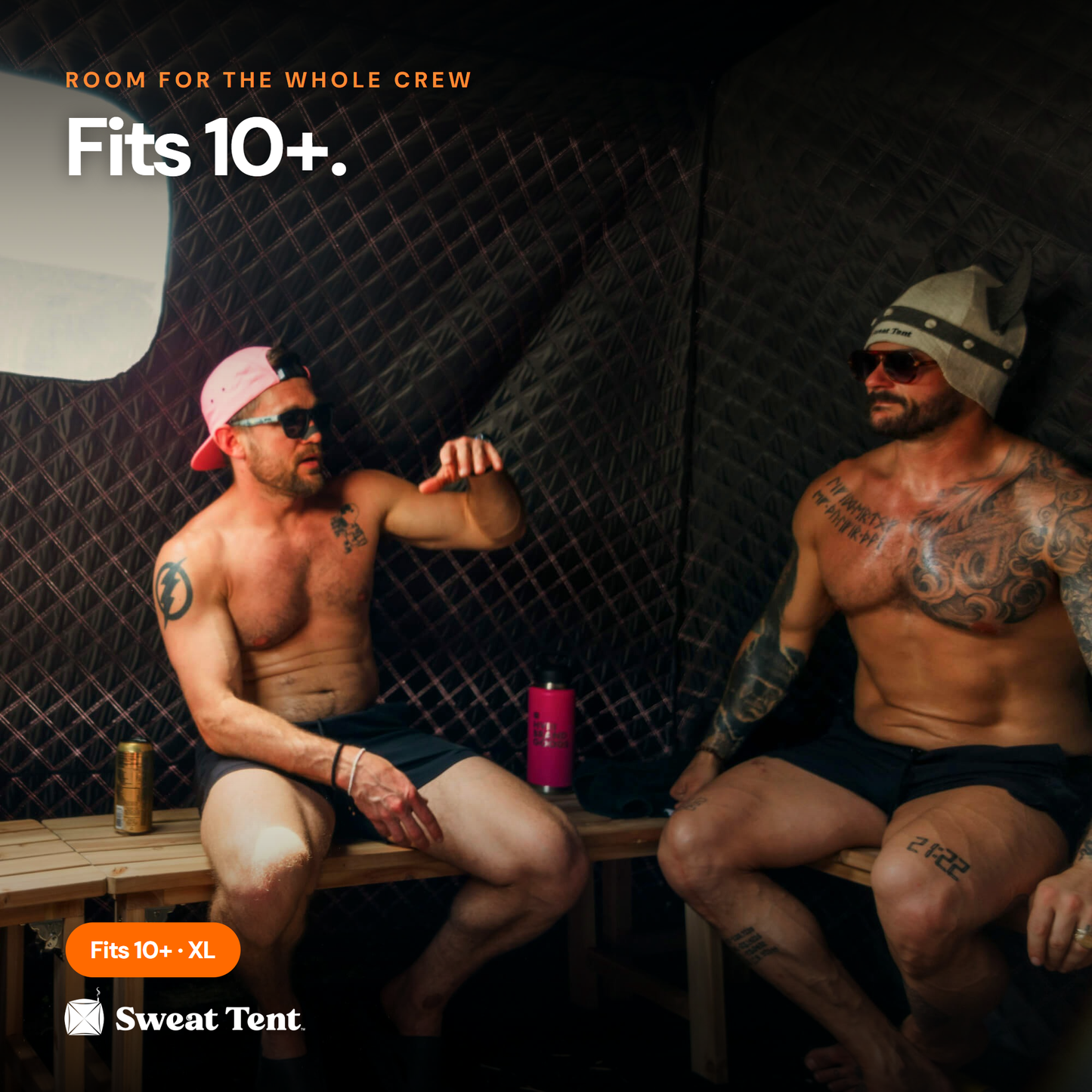 Sweat Tent XL fits 10+ people